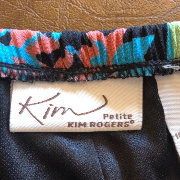 Kim Rogers Petite Floral Skirt - Picture 6 of 8